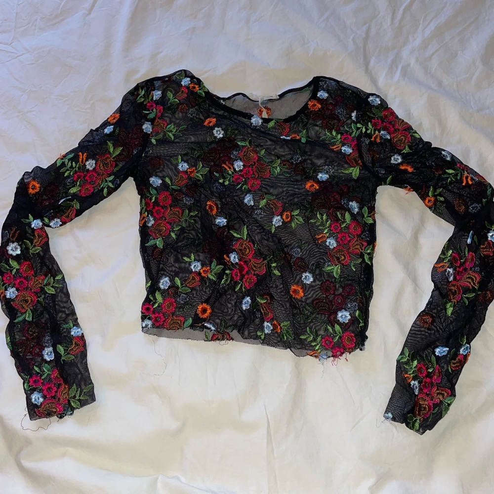 Urban Outfitters sheer top, size small